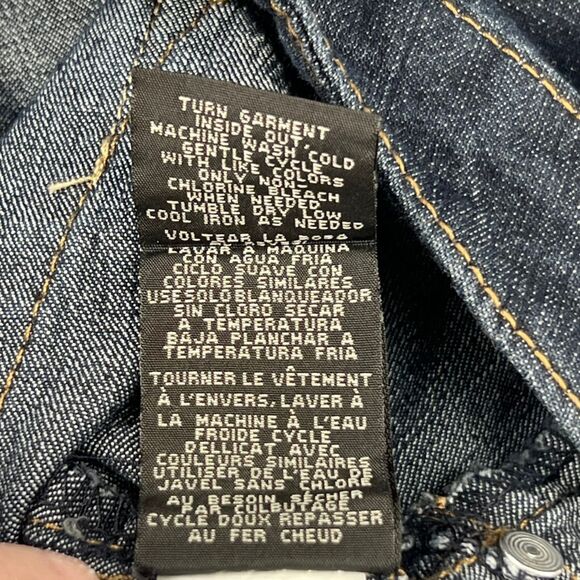 A3 Denim Capris Womens Plus Size 26W Constructed Waist High Rise Cropped Jeans - Picture 11 of 14